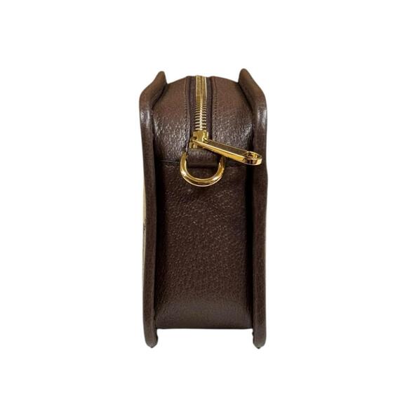 Pre-owned Gucci Jumbo GG Mini Shoulder Bag in Beige Canvas (696075) for Men. - Picture 4 of 9